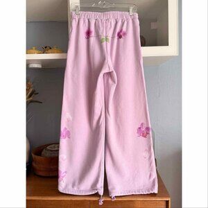 Alchemai Blooming Orchid Botanical Collection Sweatpants in Lavender S/M